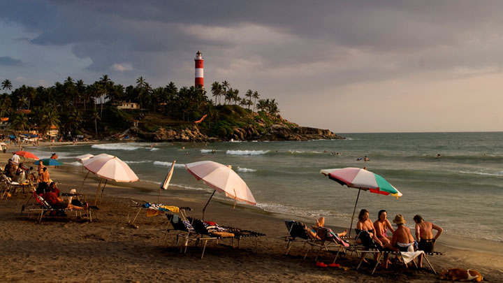 kovalam beach, trivandrum
