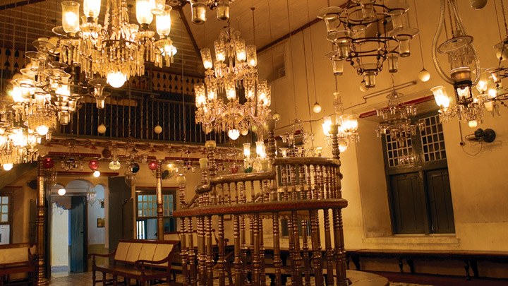 jewish synagogue, fort kochi, kerala tourism packages