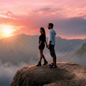 Deshadan Mountain Resort Munnar honeymoon view from above the clouds 2026