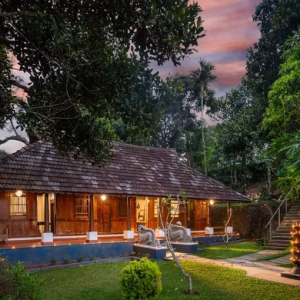 Aranya Private Pool Villa exterior at Ragamaya Resort Munnar