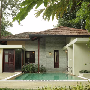 Aranya Private Pool Villa at Ragamaya Resort Munnar overlooking lake