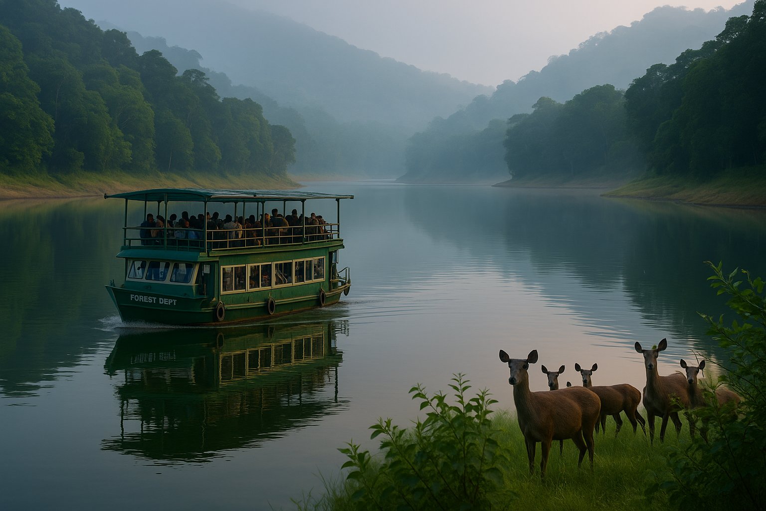 thekkady wildlife sanctuary