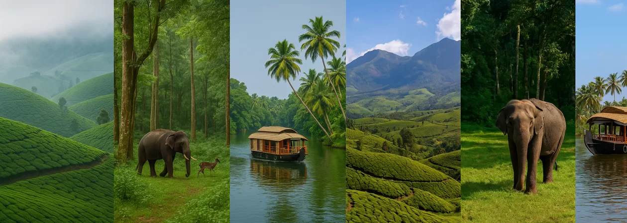 Kerala travel from United Kingdom – Beach and backwater view