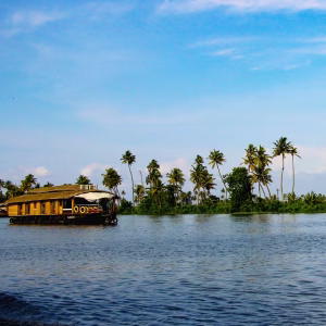 Private luxury houseboat Kumarakom and Munnar tea gardens combo HM-05A