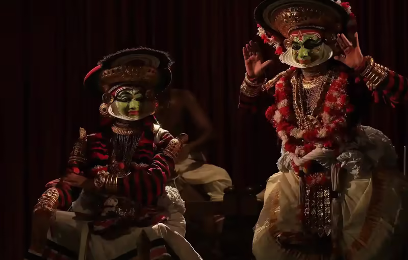 kathakali dance kerala traditional performing arts honeymoon cultural experience